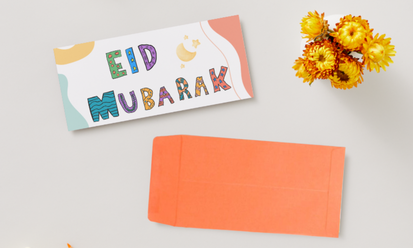 Eid Money Holder (Rainbow)