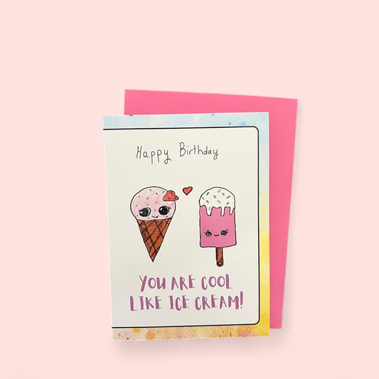 Happy Birthday - Ice Cream