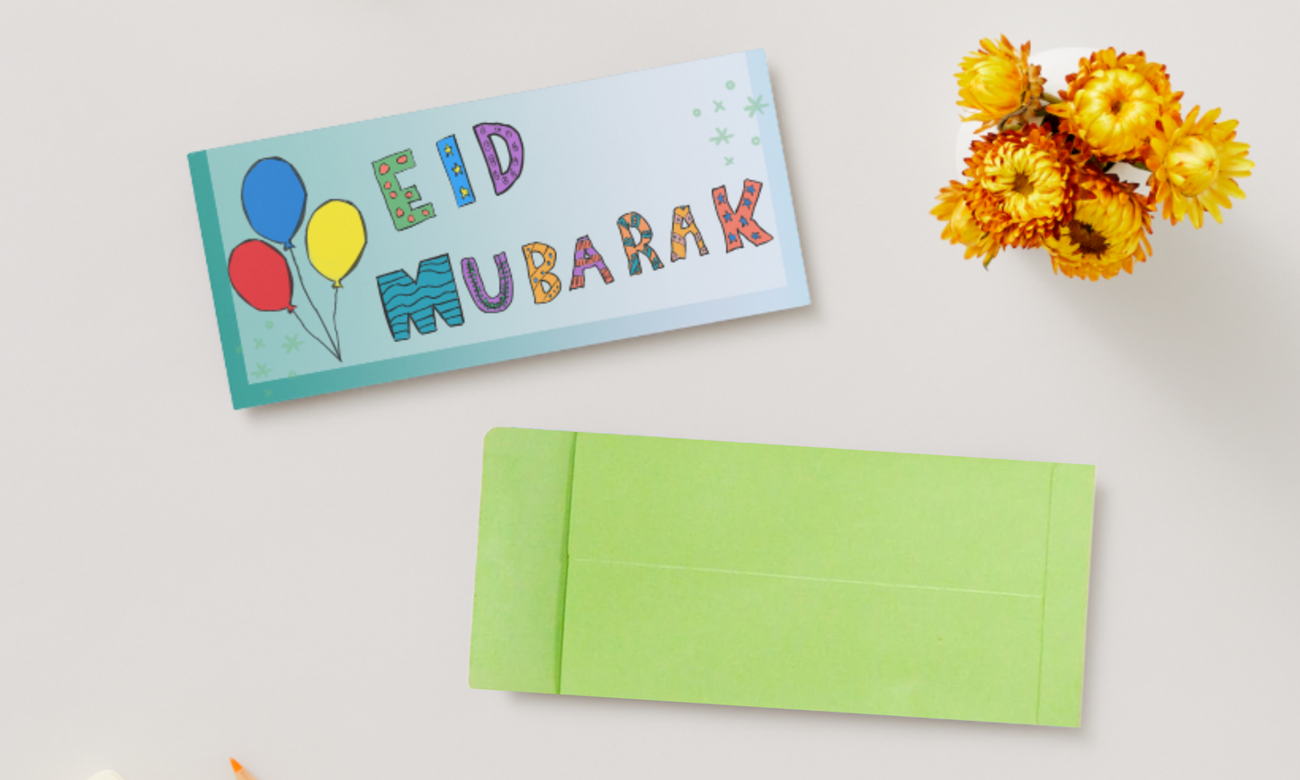 Eid Money Holder (Green)