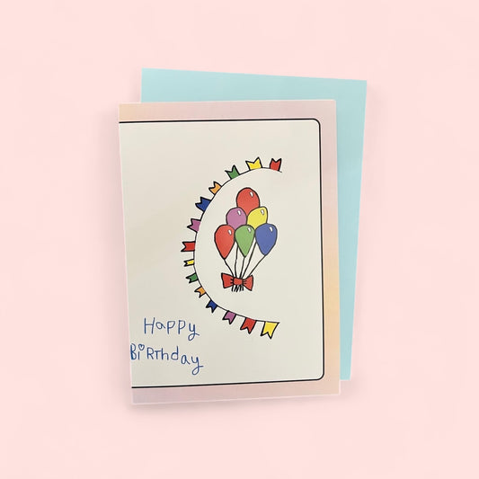 Happy Birthday - Balloons