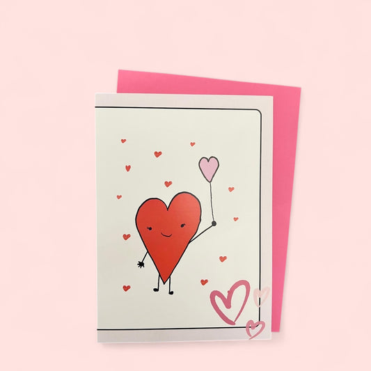 Heart with Balloon