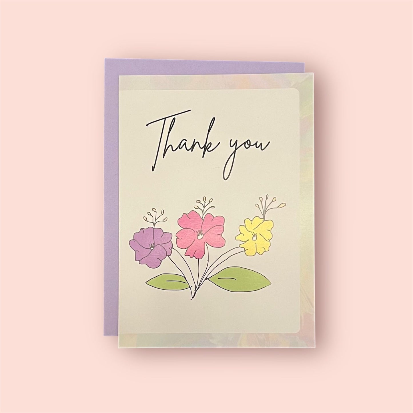 Thank you - Flowers (bright)