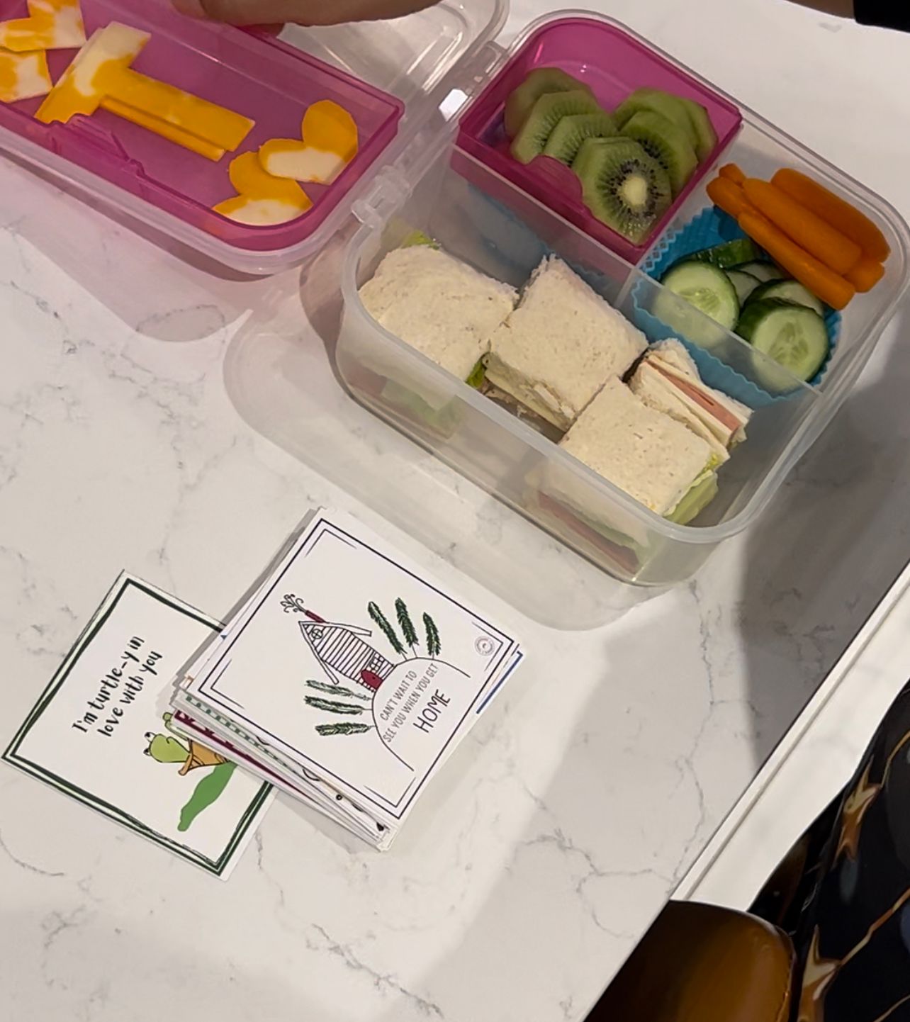 50 unique hand-drawn delightful, personalized notes designed to bring joy and encouragement to your child's lunch. Each note features cheerful messages and fun illustrations that inspire smiles and foster a sense of connection, no matter the distance.